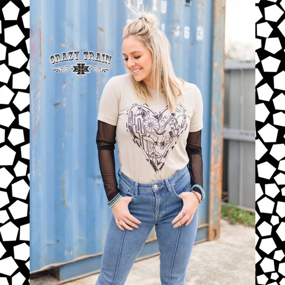 🛍 Black Mesh Long sleeve Layer Top - Picture 3 of 5